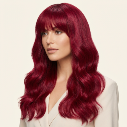 Chic Ash Blonde Wavy Wig - HD Lace Frontal