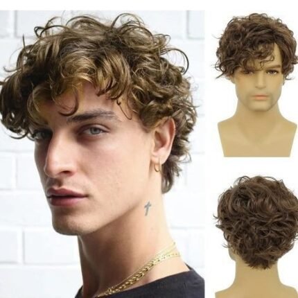 Selene by WigBloom | Brown Short Curly Wig