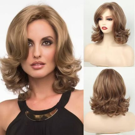Maya by WigBloom | Chic Short Asymmetrical Bob Wig