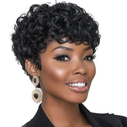 Rosalind by WigBloom | Full Head Short Curly Wig
