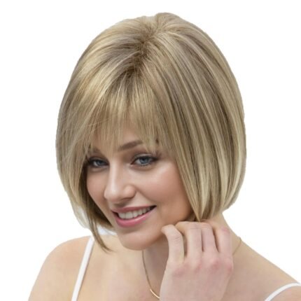 Dorothea by WigBloom | Short Curly Wig with Bangs