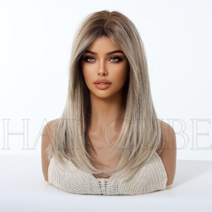 Zara by WigBloom | Modern Platinum Blonde Bob Wig