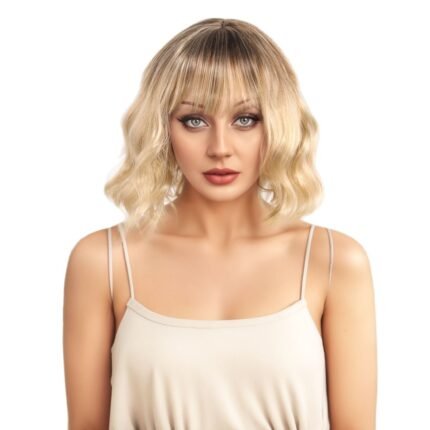 Quinn by WigBloom | Water Ripple Short Curly Wig