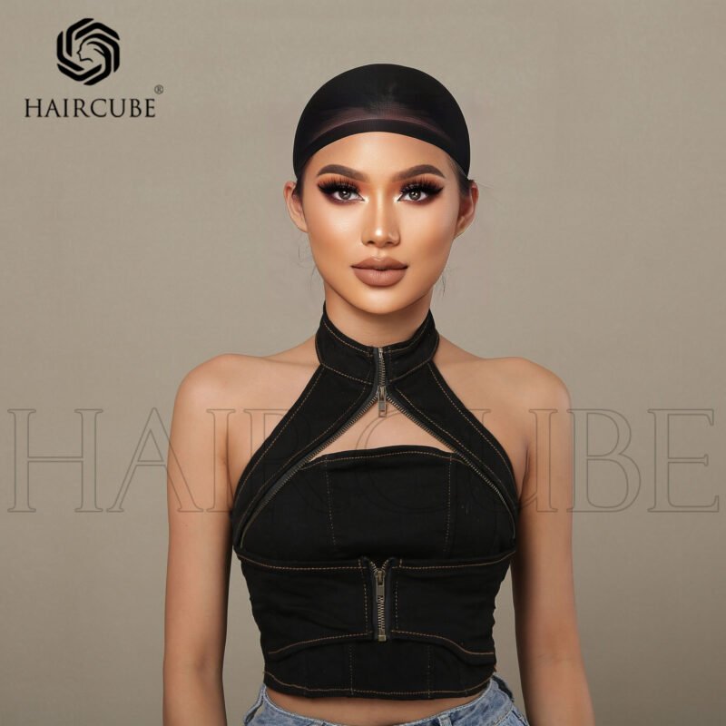 Default Heat-Resistant lace front wig side view - WigBloom