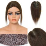 Gradient curly lace front wig detail view - WigBloom
