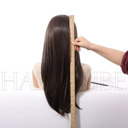 Wig - Lace Front Synthetic Wig lace front wig side view - WigBloom