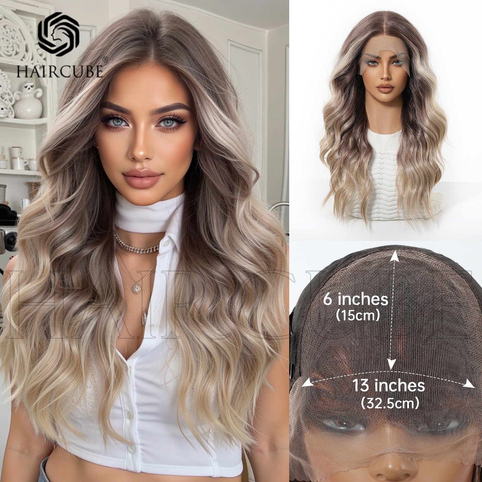 O1CN01C21uyv1QAHUjpX9U5_3192541935-0-cib gradient curly lace front wig front view - WigBloom