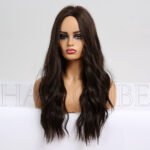Natural Wig Headgear Style Women's Multi-co lace front wig front view - WigBloom