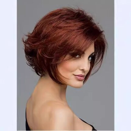 Default Heat-Resistant lace front wig side view - WigBloom