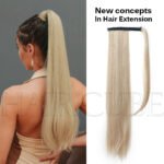 Natural Black curly lace front wig detail view - WigBloom