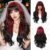 Qi Bangs Wine Red